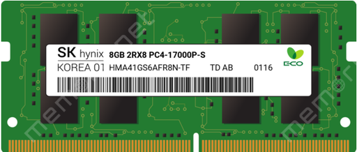 [HMA41GS6AFR8N-TF] Hynix 8GB PC4-17000 DDR4-2133MHz non-ECC Unbuffered CL15 260-Pin SoDimm 