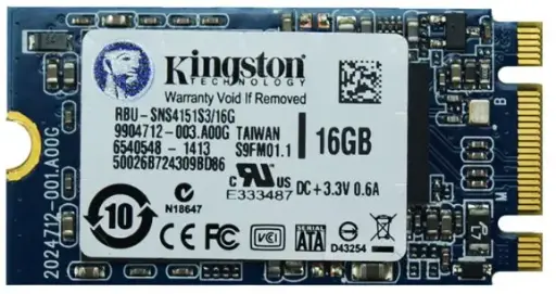 [RBU-SNS4151S3/16GD] Kingston 16GB SSD Acer Chromebook Hard Drive 
